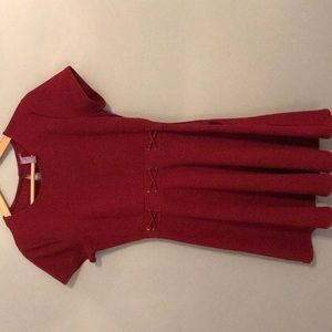 Red Francesca’s dress